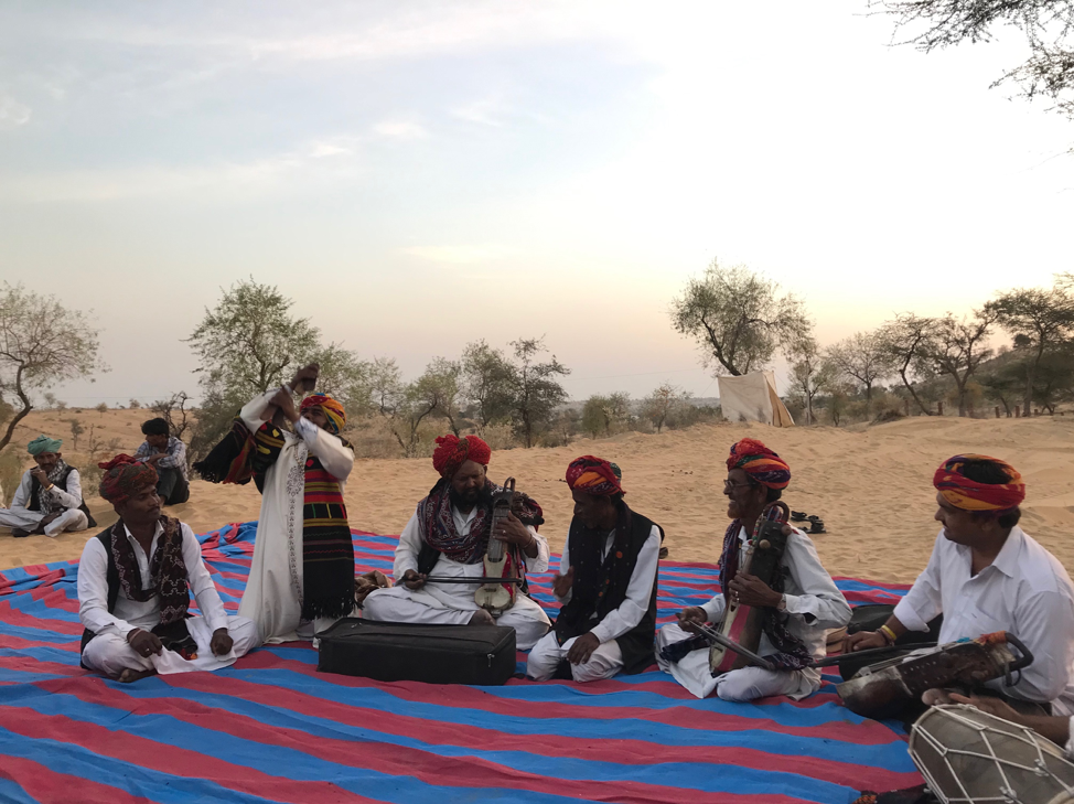 musicians in Barmer, India