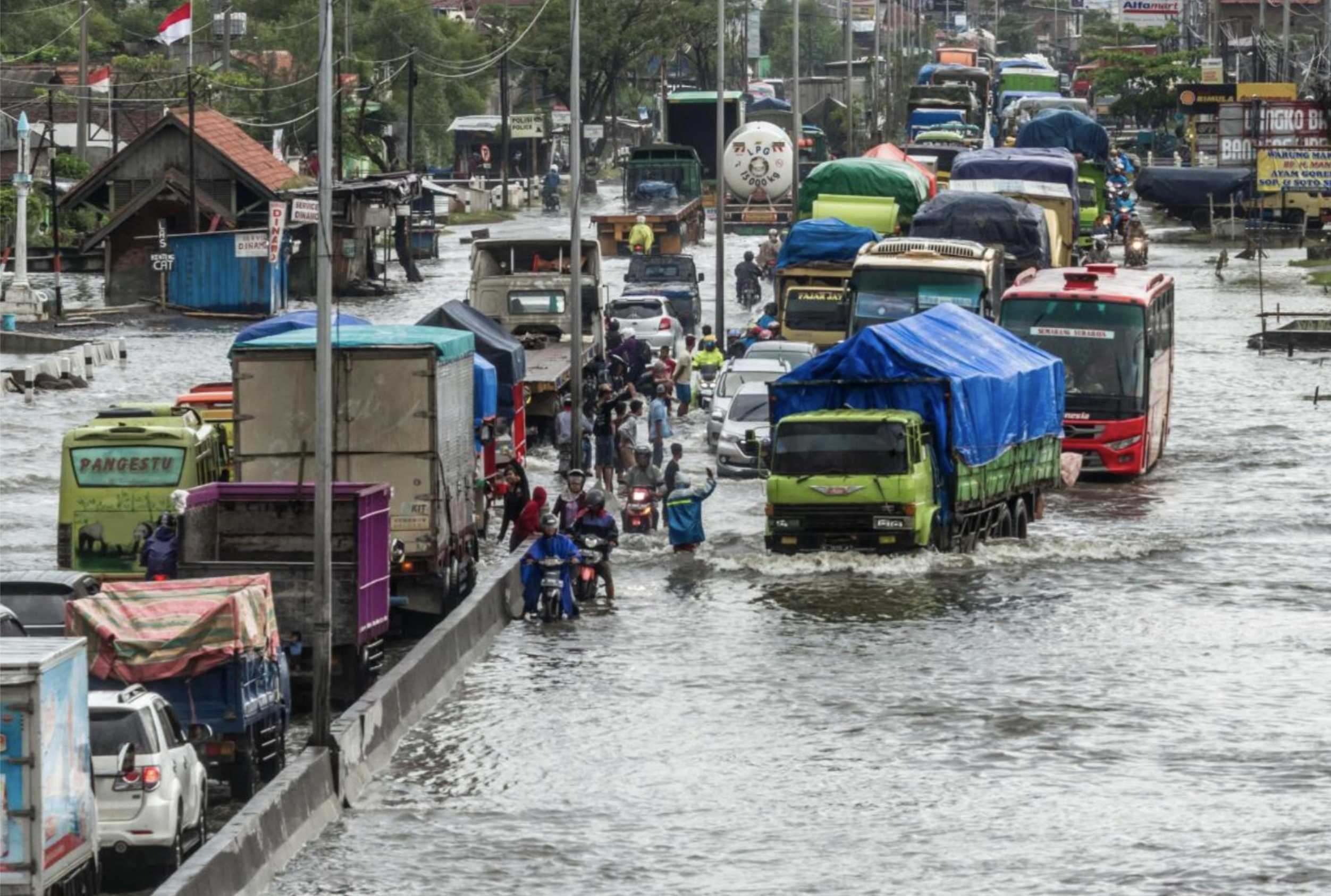 Semarang Street Flooding