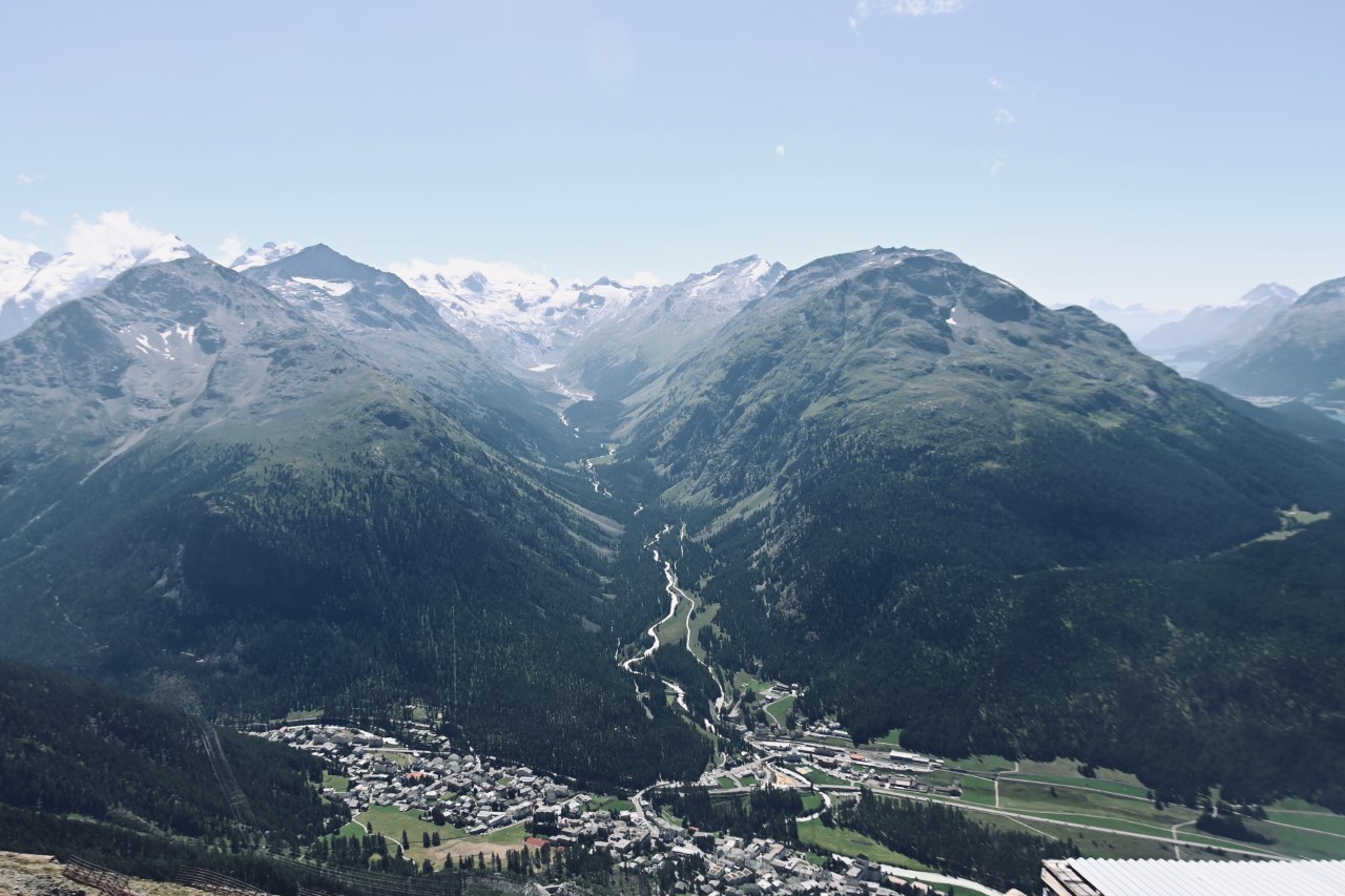 Chiareggio, Italy in the Swiss Alps