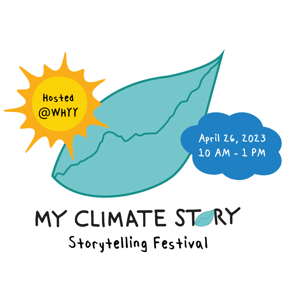 My Climate Story Storytelling Festival logo.
