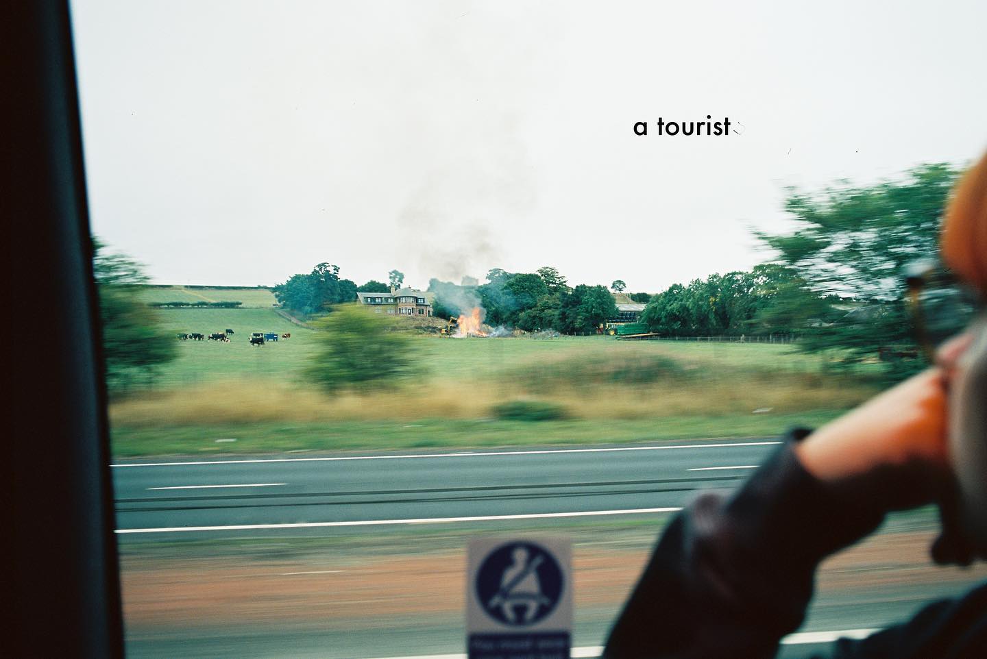 Cover image for Rich Hamilton's audio soundscape, "A Tourist."