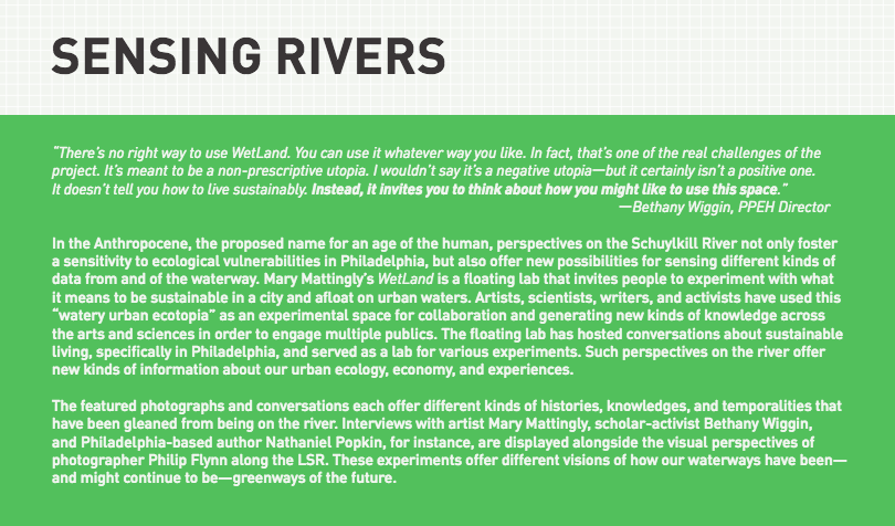 Sensing Rivers