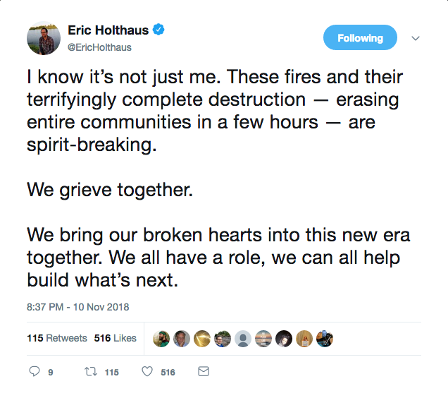 Eric Holthaus tweet