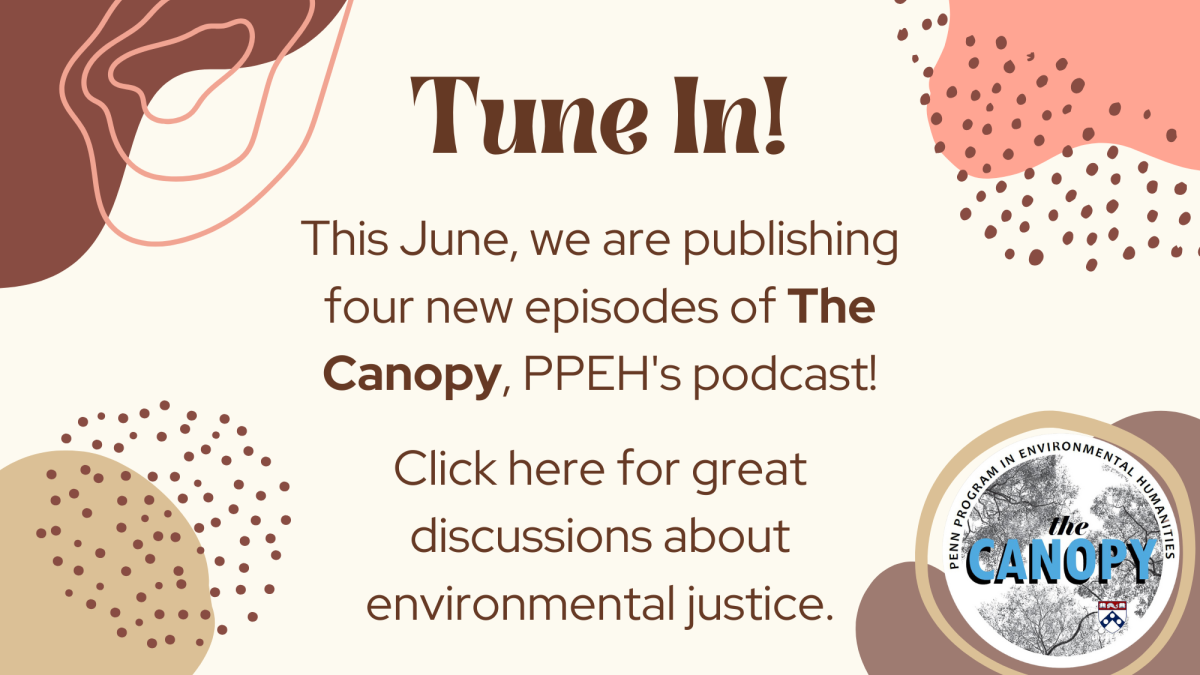 Tune in to four new episodes of The Canopy about environmental justice this June.