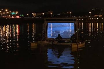 Floating Archives on Schuykill River