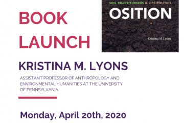 remote book launch poster