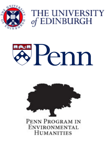 The logos of the University of Edinburgh, Penn, and PPEH