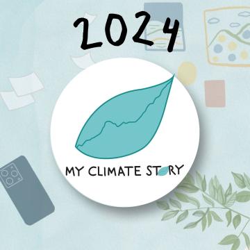 Text, "2024 My Climate Story."